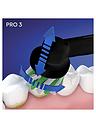 Image thumbnail 4 of 5 of Oral-B Pro 3 - 3900 Cross Action - Black &amp; Pink Electric Toothbrushes Designed By Braun