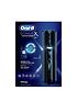  image of oral-b-genius-x-black-electric-toothbrush-designed-by-braun-travel-case