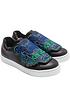 kenzo-embroidered-logo-slip-on-trainers-blackfront