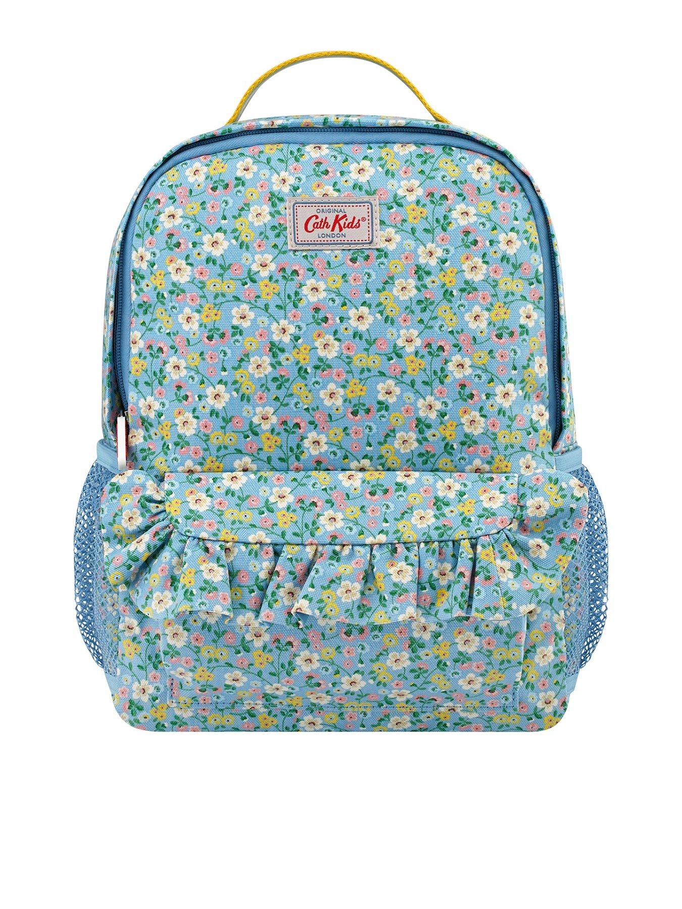 Kids Girls Pembridge Floral Large Backpack - Blue