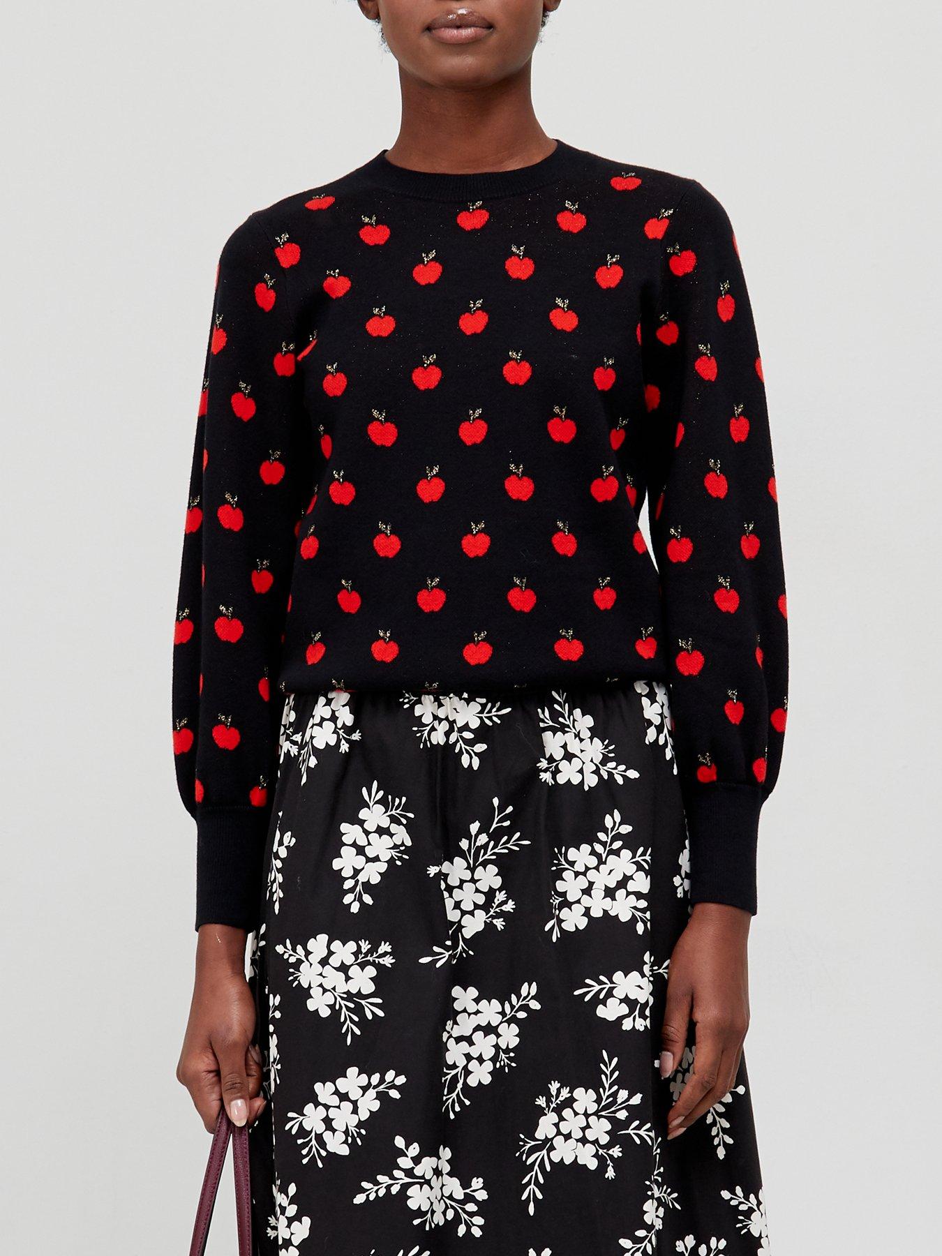 kate spade apple sweater