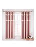  image of catherine-lansfield-sequin-cluster-eyelet-linednbspcurtains-66x90