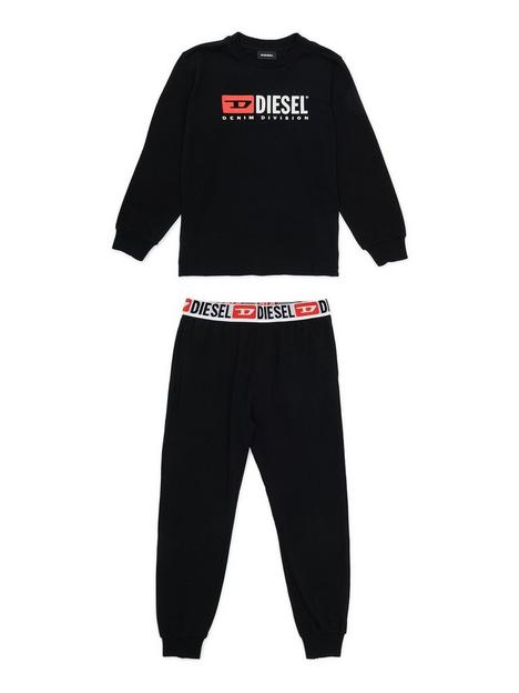 diesel-boys-cut-logo-loungewear-pyjama-set-black