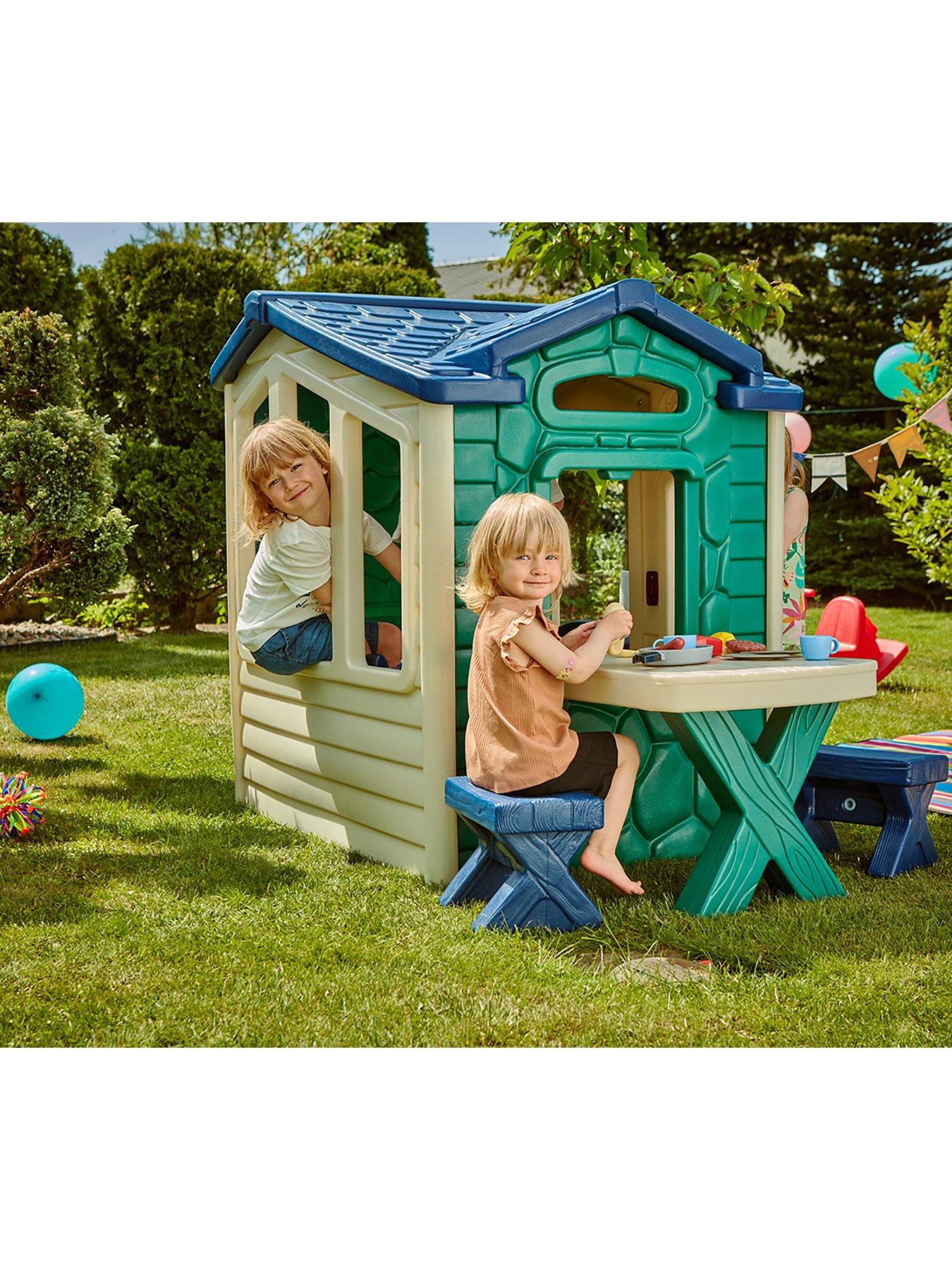 Little tikes house with picnic sales table