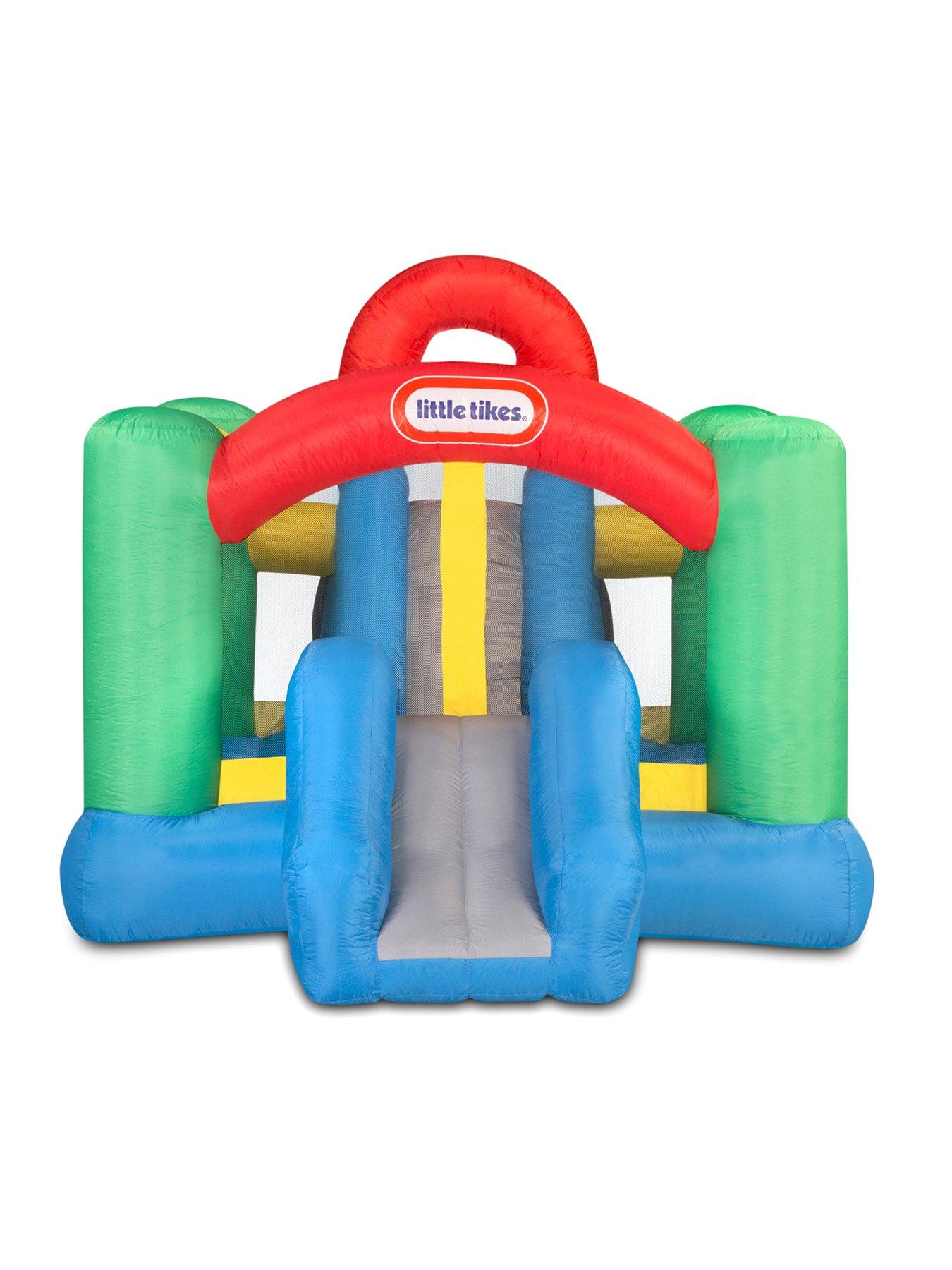 Little tikes bouncy castle with slide on sale