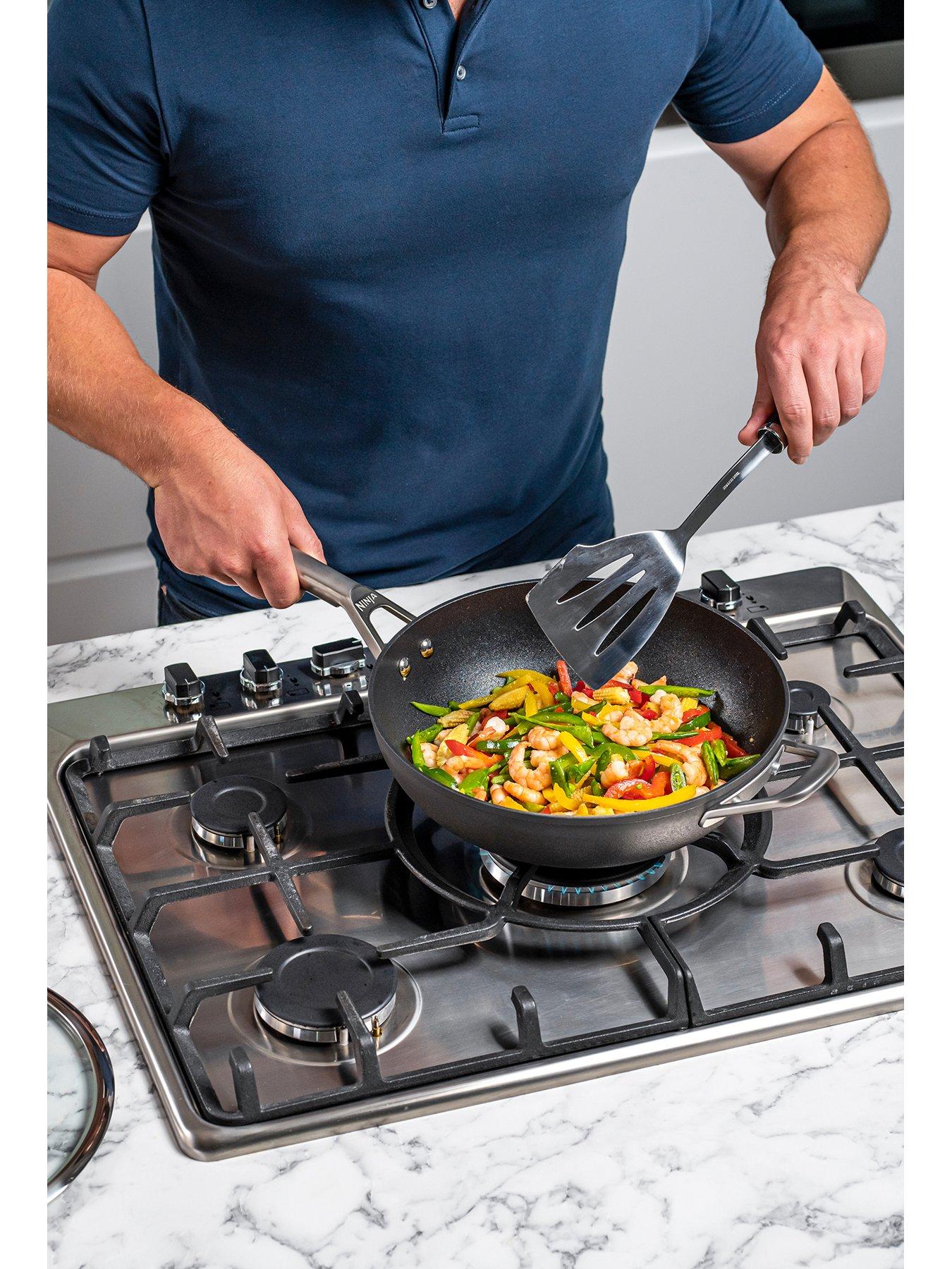 NINJA Foodi ZEROSTICK 28cm Wok, non stick C30928UK very.co.uk