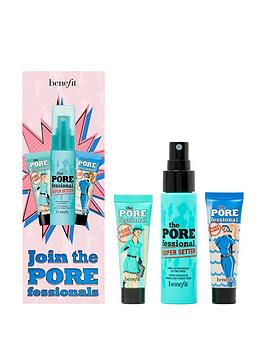 benefit-join-the-porefessionals-mattifying-amp-hydrating-face-primer-and-setting-spray-trio-gift-set-worth-pound3750