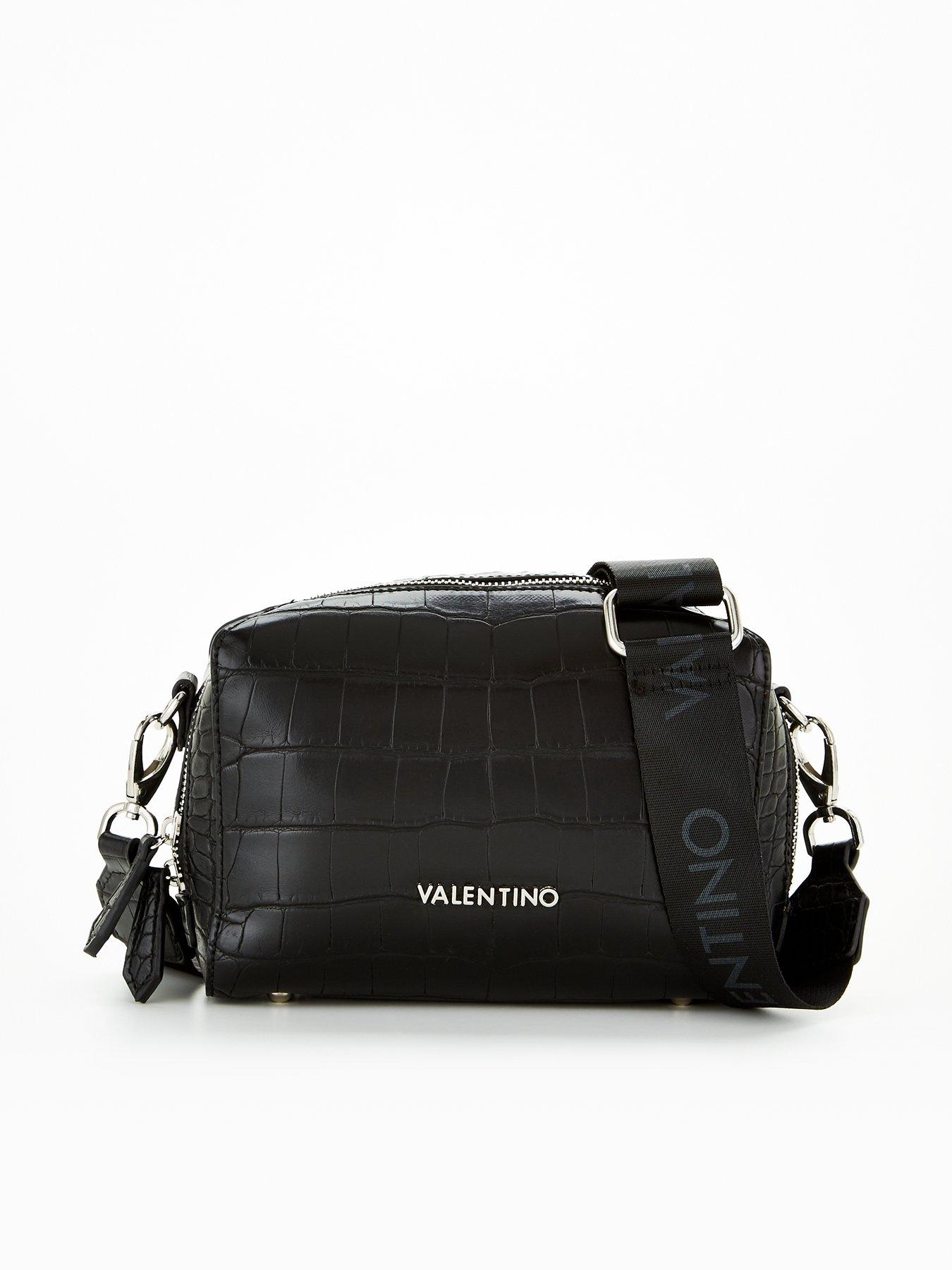 Valentino Bags Thermal Embossed Logo Shoulder Bag