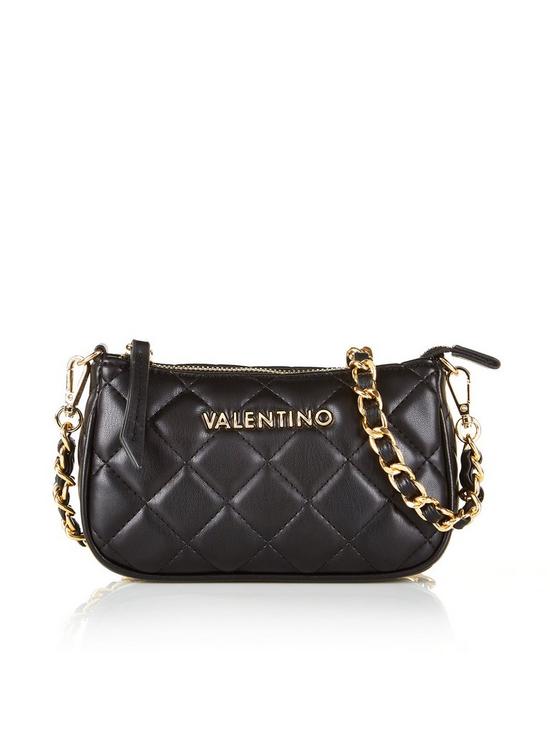 front image of valentino-bags-special-ocarina-crossbody-bag-black