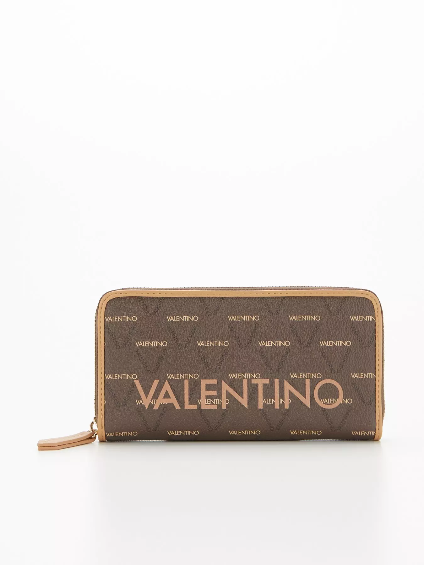 Valentino by Mario Valentino Camel Liuto Signature Eco Leather