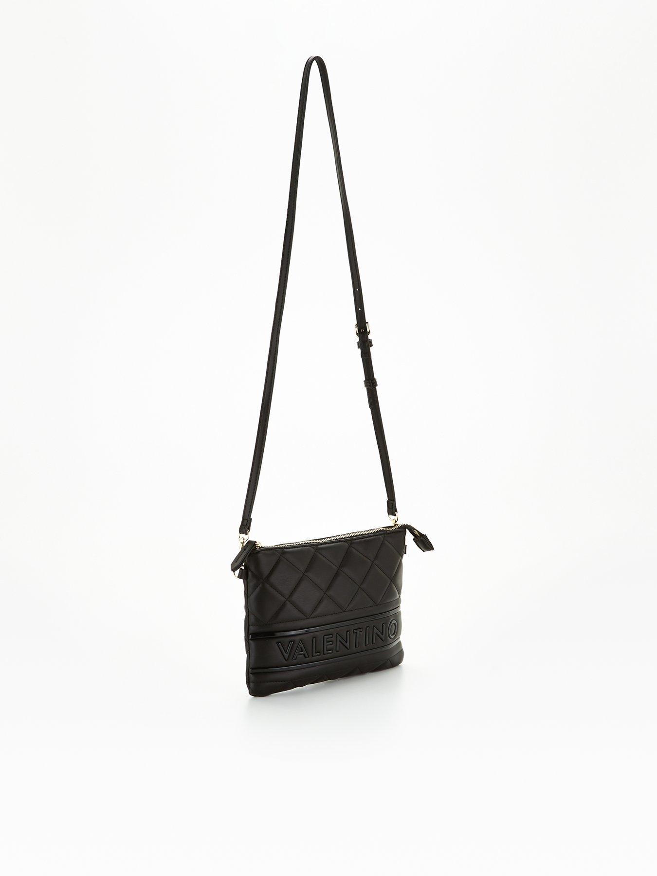 Ada Quilted Black Cross-Body Bag