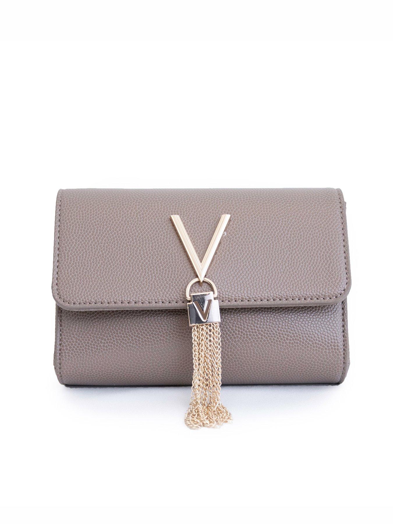 VALENTINO Divina Clutch Taupe  Buy bags, purses & accessories