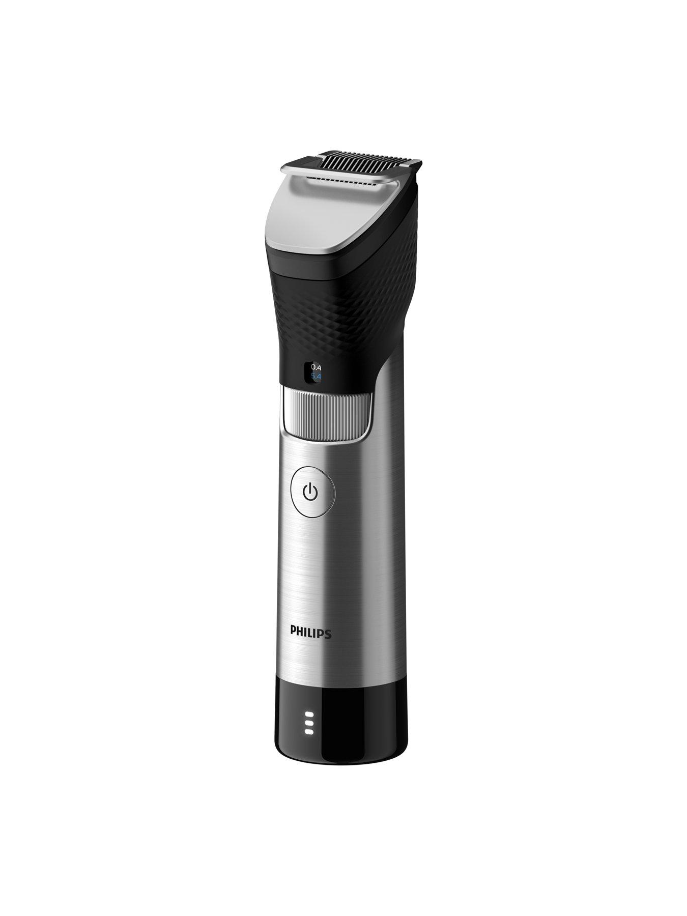 Philips Series 9000 Prestige Beard Trimmer with Steel Precision