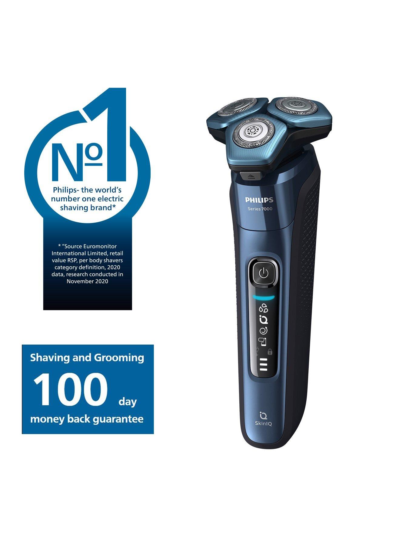 Philips Series 7000 Wet & Dry Men's Electric Shaver with Quick Cleaning