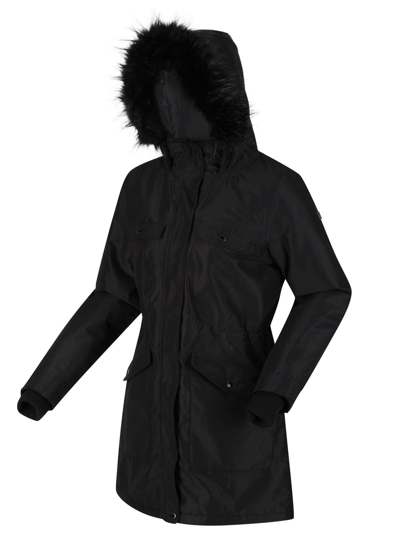 Regatta Samiyah Waterproof Insulated Jacket Black Very.co.uk
