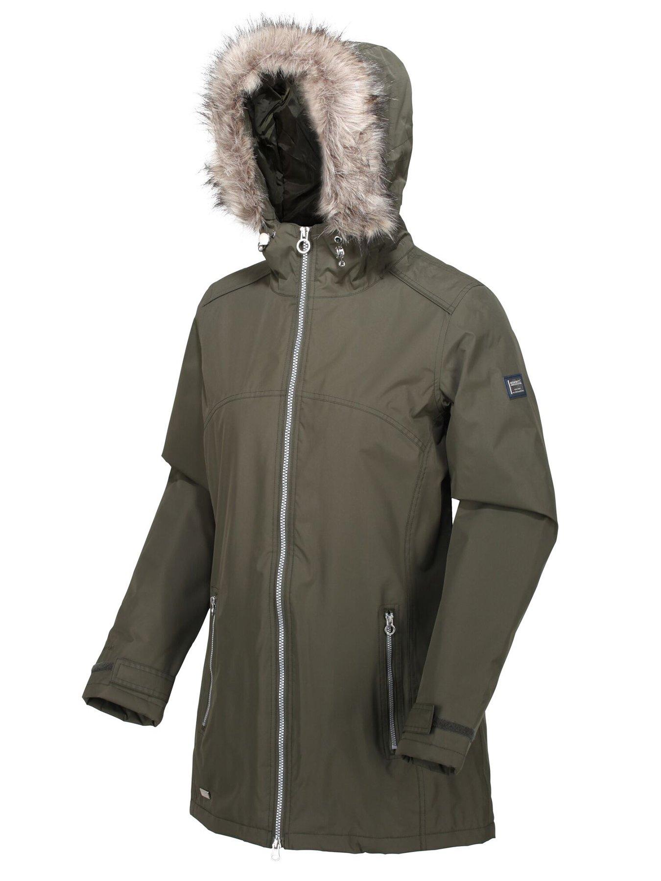  Myla Waterproof Insulated Jacket - Dark Khaki