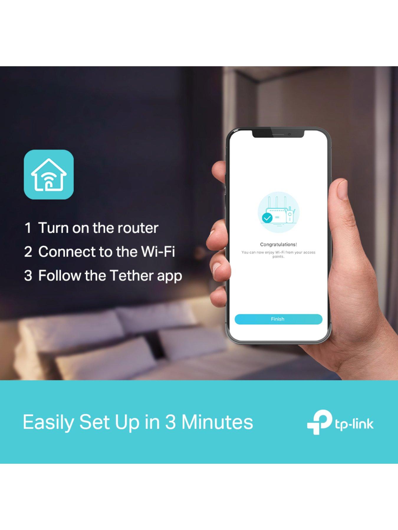 Image 6 of 8 of TP Link Archer AX73 AX5400 Dual Band Wi-Fi 6 Router