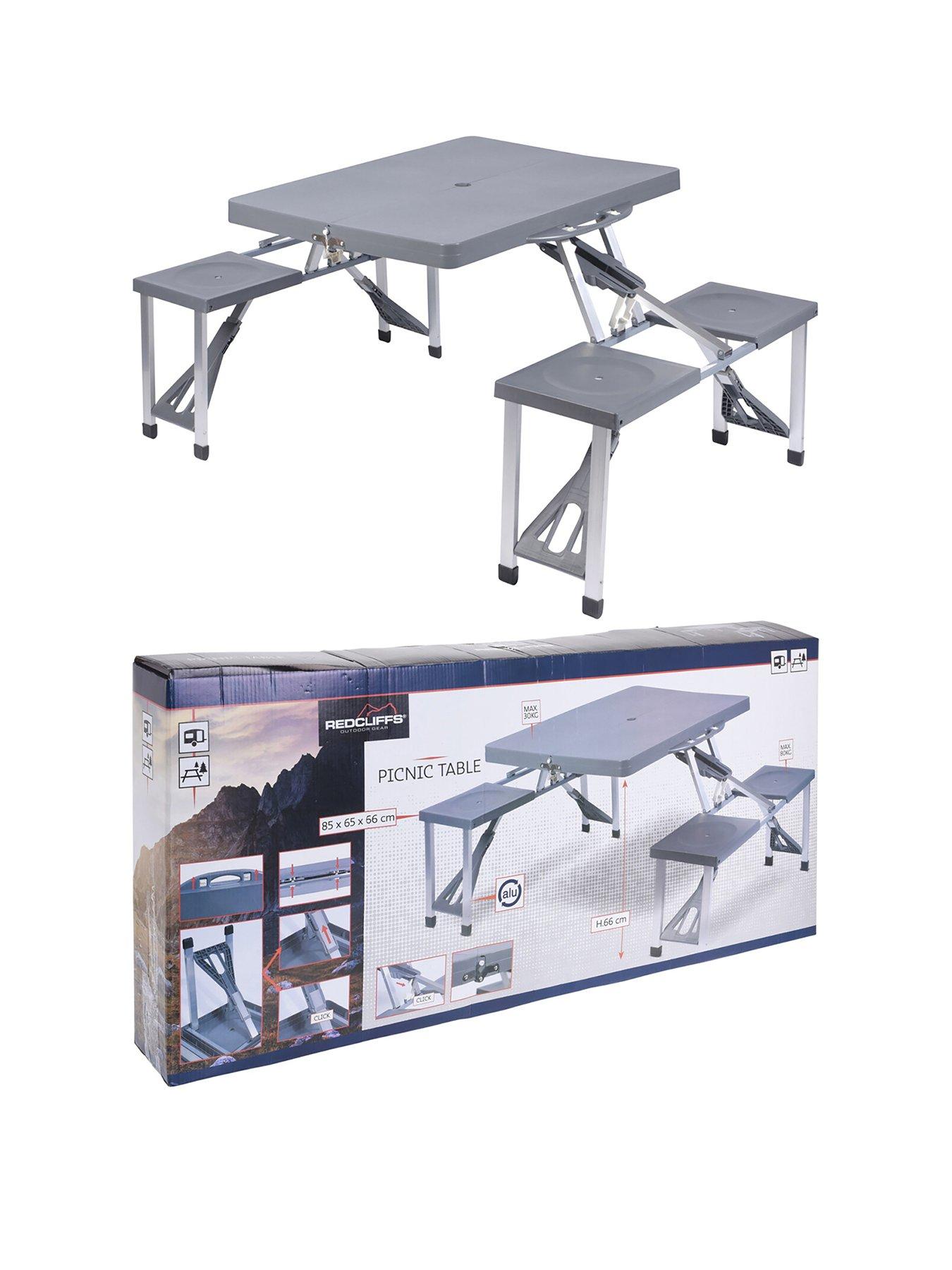 Product photograph of Xq Max - Picnic Foldable Table from very.co.uk