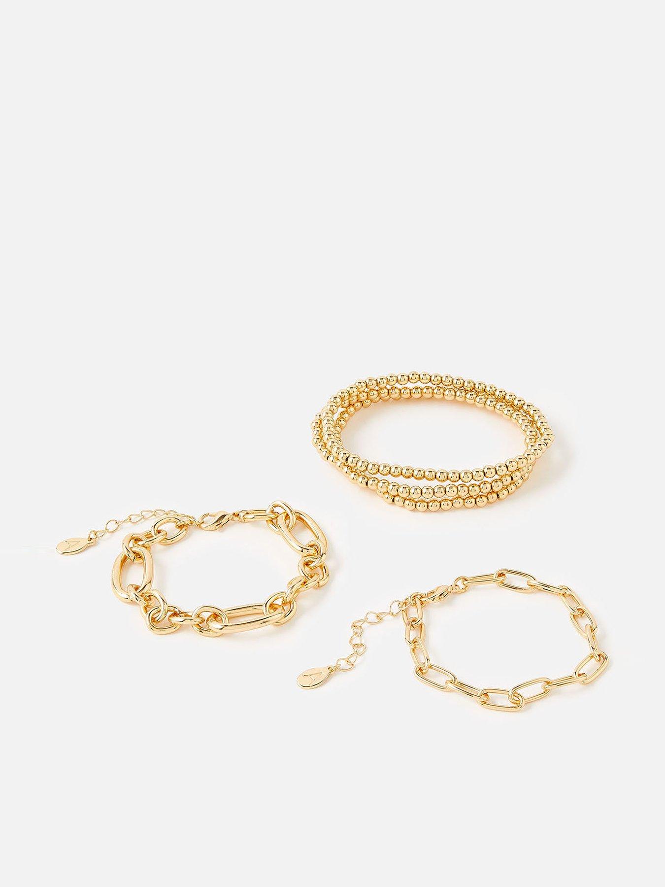 WOMEN FASHION Accessories Bracelet NoName bracelet Golden Single discount 63% 