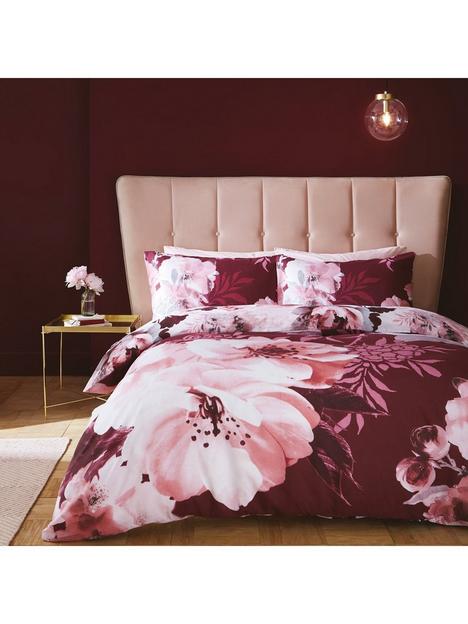 catherine-lansfield-dramatic-floral-duvet-cover-set-claret