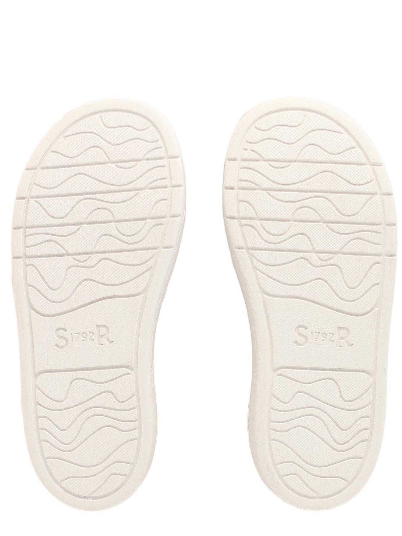Image 4 of 4 of Start-rite Discover&nbsp;Leather Double Riptape Padded Ankle Hi-Top Trainers - Soft Tan&nbsp;