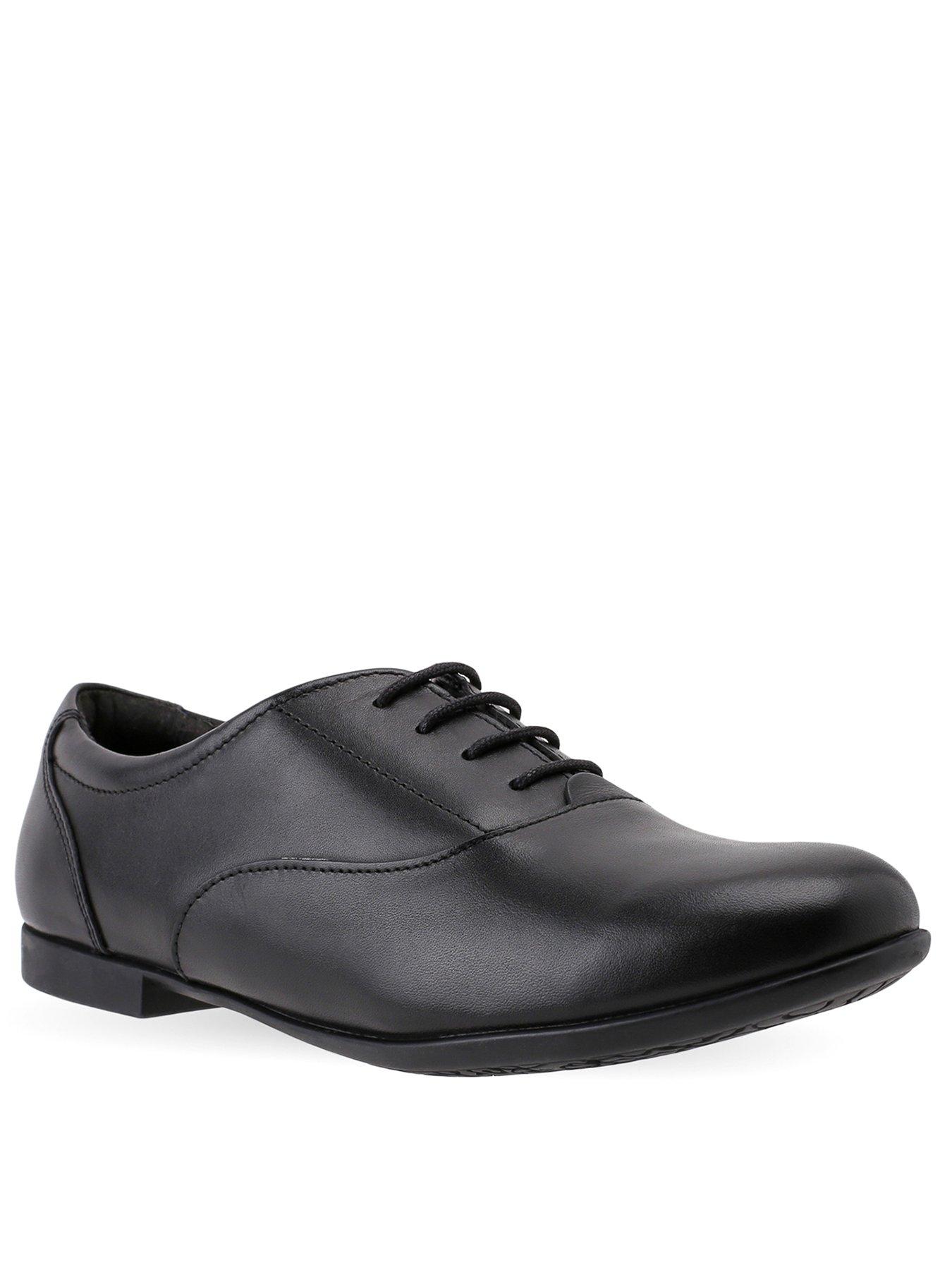 School & uniform Talent School Shoe - Black Leather