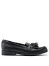  image of start-rite-girlsnbspsketchnbspslip-on-loafer-school-shoes-black-leather