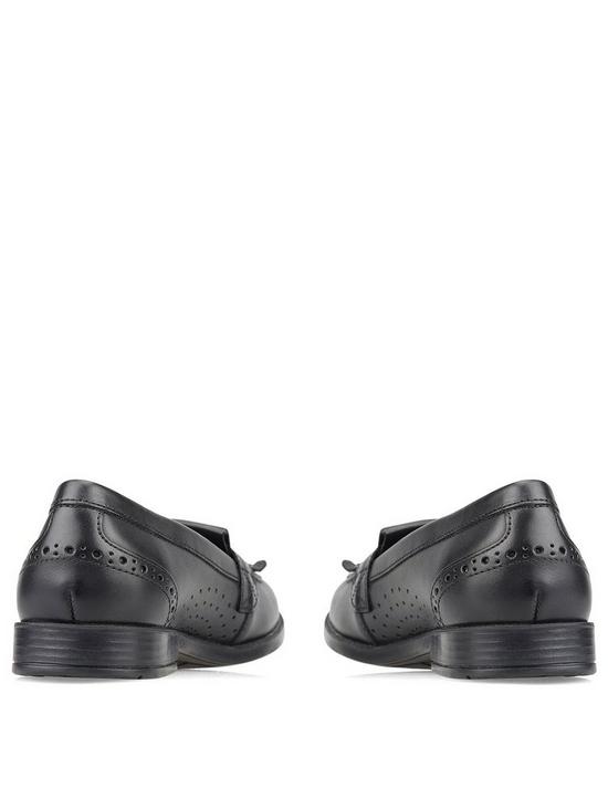stillFront image of start-rite-girlsnbspsketchnbspslip-on-loafer-school-shoes-black-leather