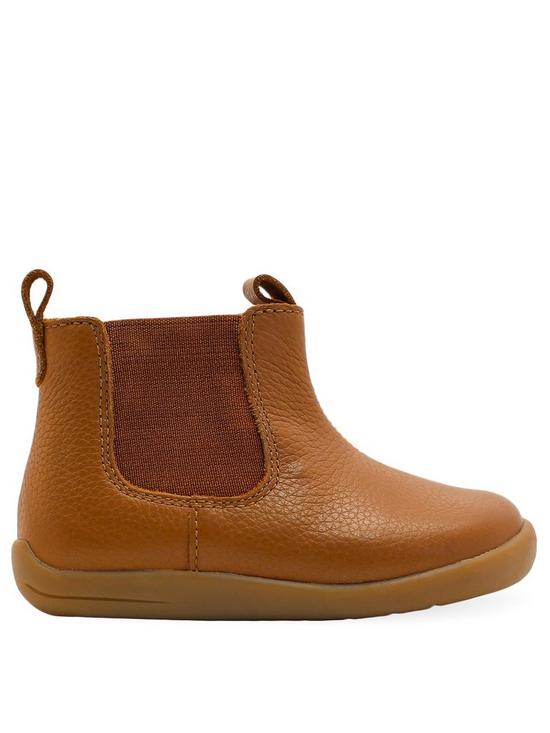 front image of start-rite-avenuenbspsuper-soft-leather-zip-up-first-boots-tannbsp