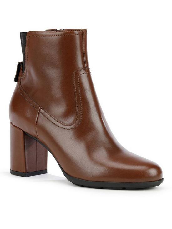 front image of geox-new-annya-heeled-leather-boots-brownnbsp
