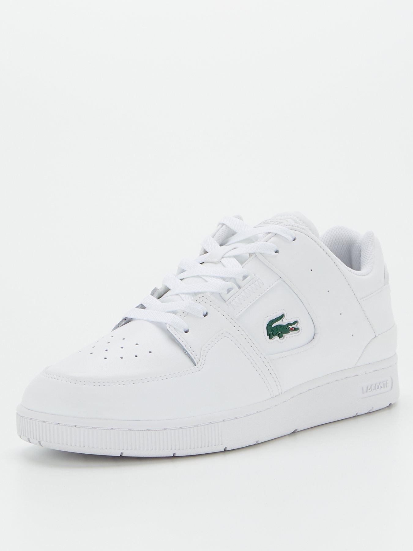 Lacoste Court Cage 0721 1 Small Trainer - White | very.co.uk
