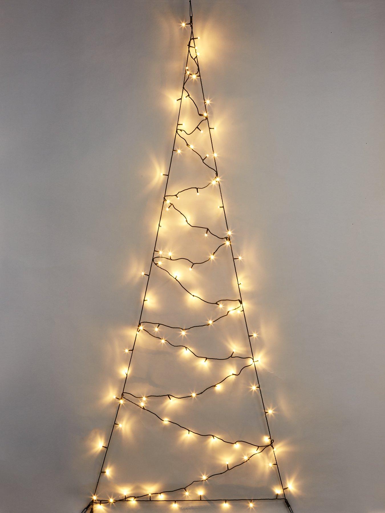 Noma Starry Nights 2m Lit Door Christmas Tree