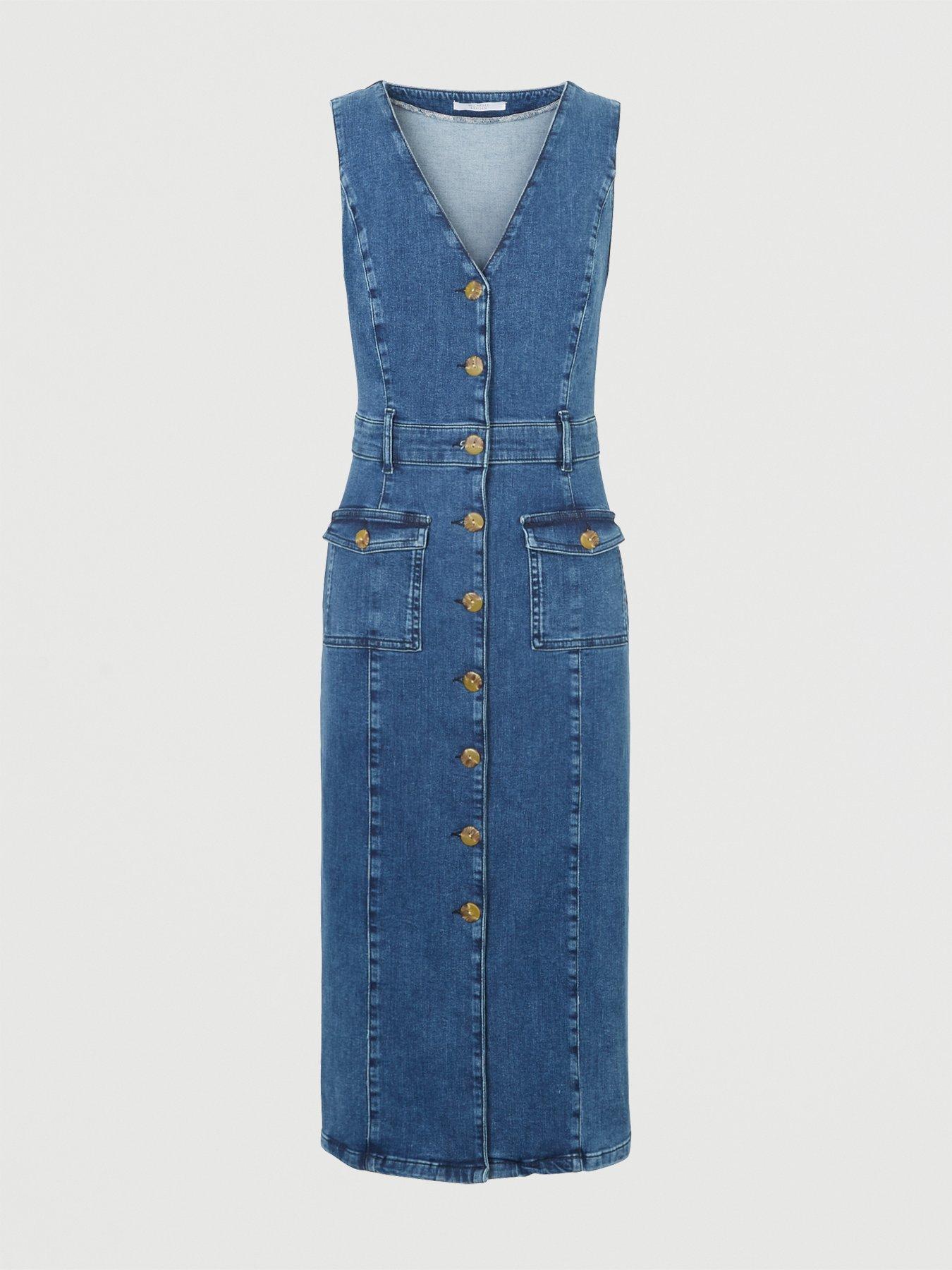 michelle keegan stretch denim dress