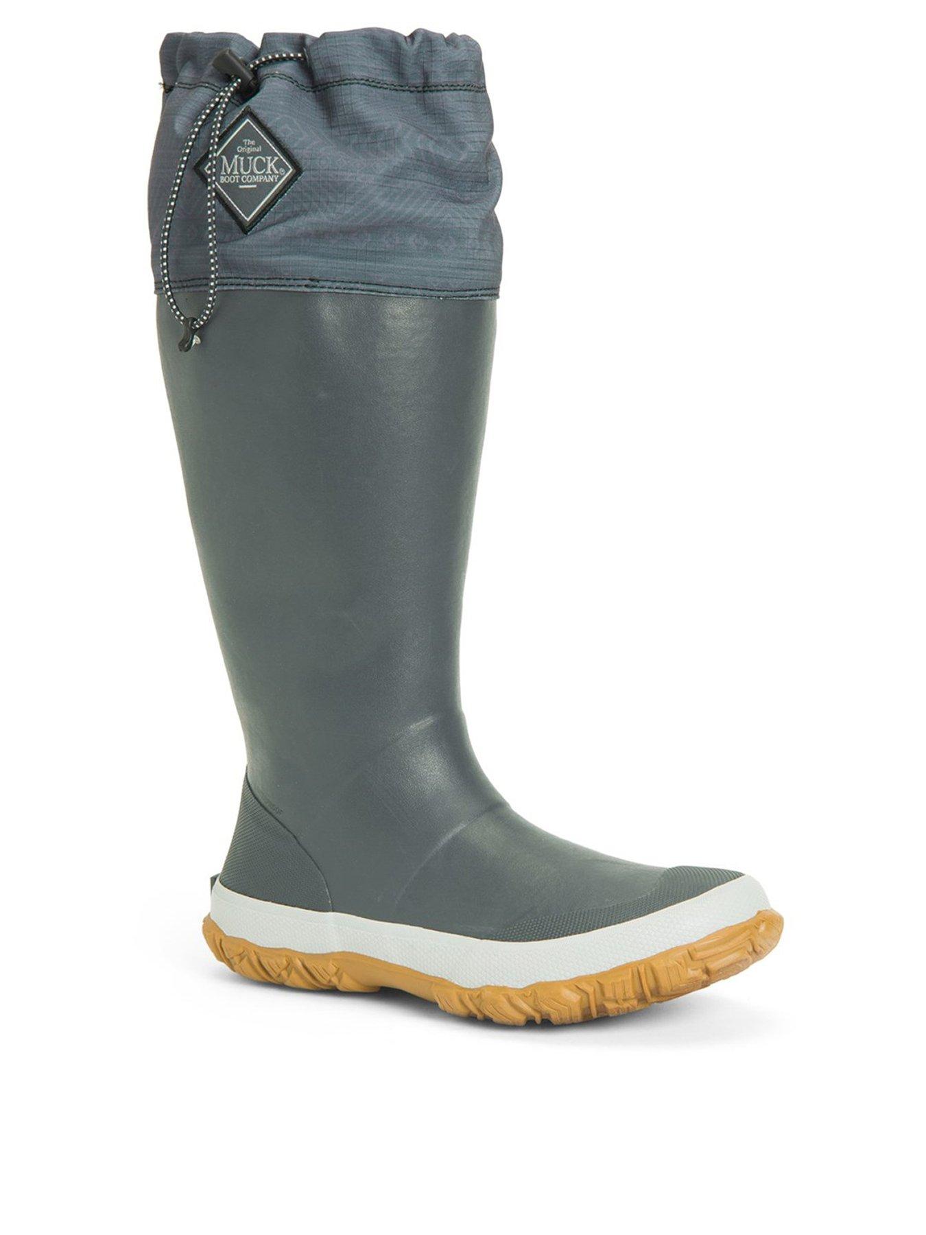 Women Forager Tall Wellington Boots - Grey