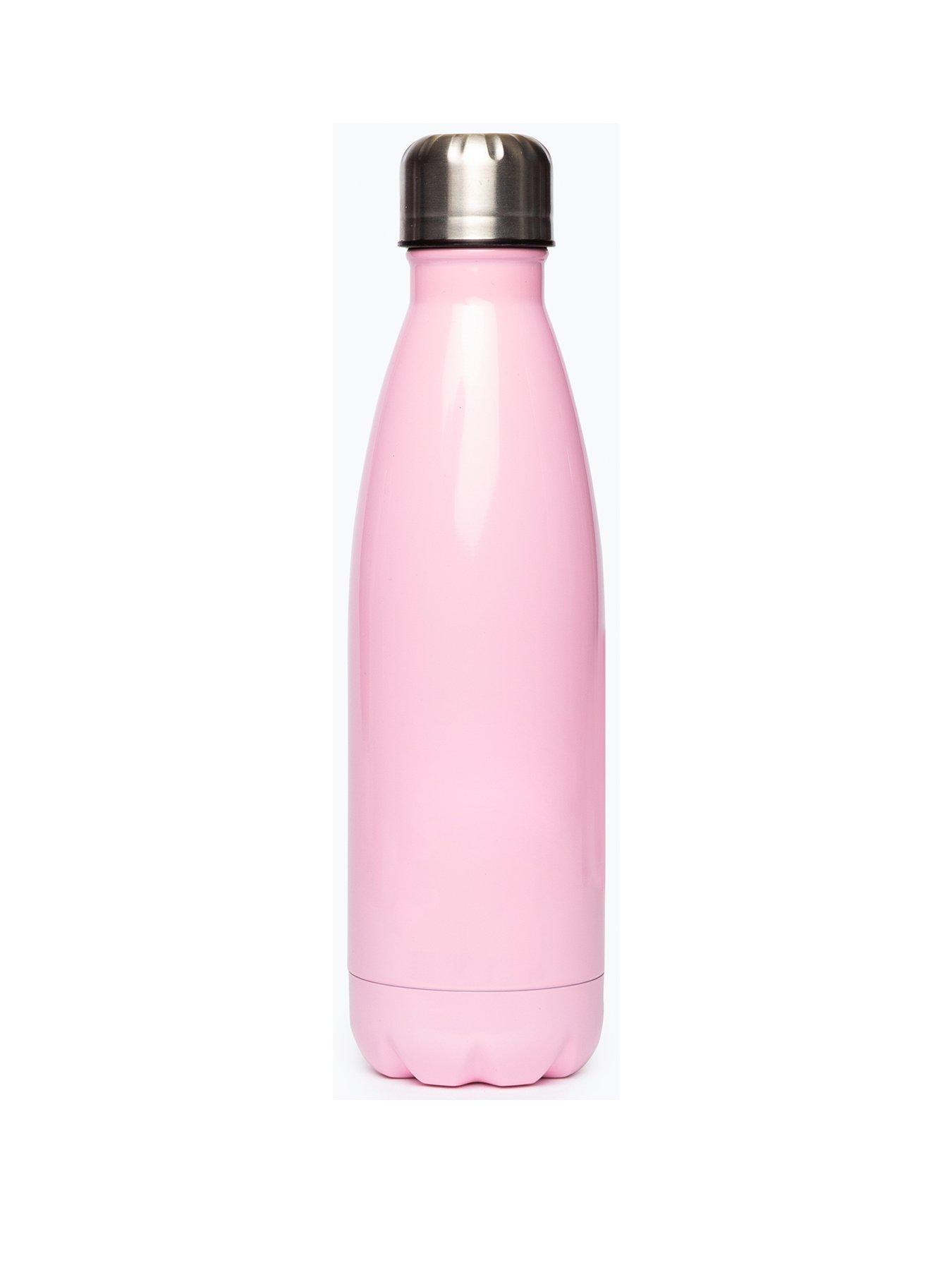 Hype Metal Water Bottle - 500ml - Pink | very.co.uk