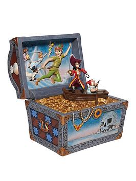 Product photograph of Disney Traditions Treasure Strewn Tableau Peter Pan Flying Scene Figurine from very.co.uk