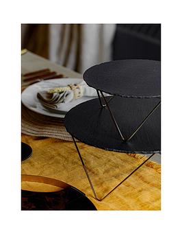 Product photograph of Artesa Slate 2 Tier Server from very.co.uk