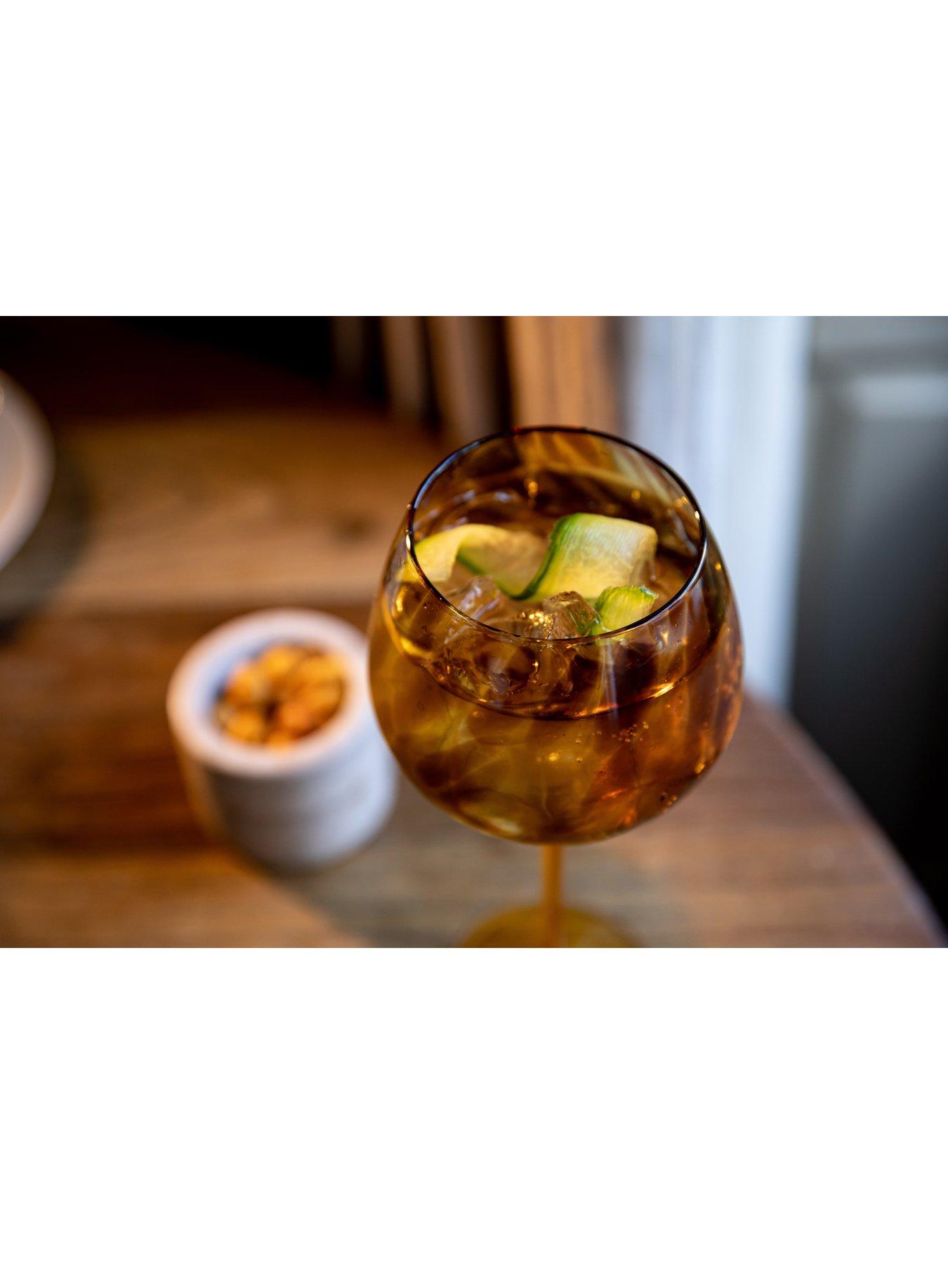 Image 4 of 5 of BarCraft Tortoiseshell Gin Balloon Glasses &ndash; Set of 2