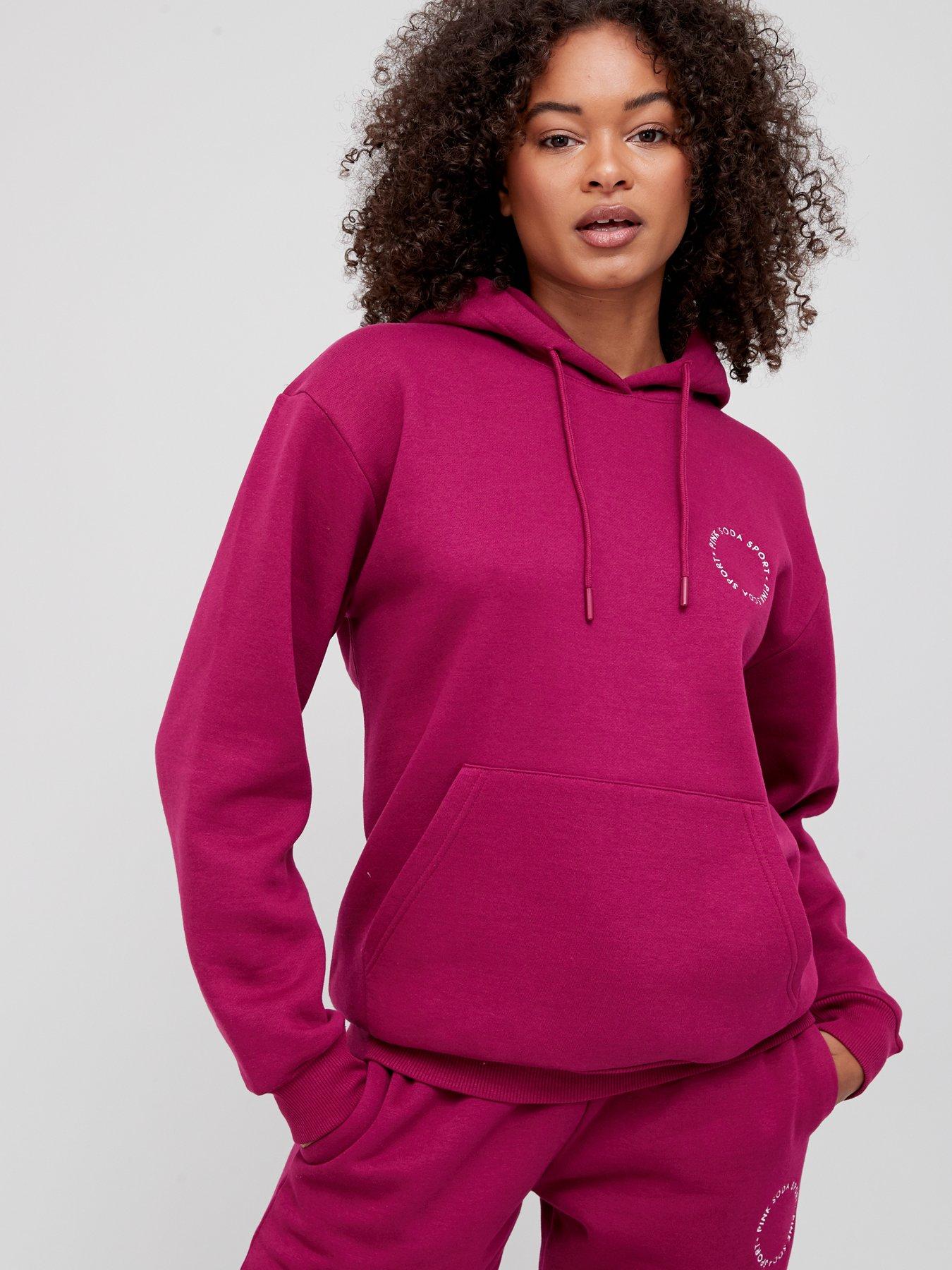 Hoodies & Sweatshirts Logo Essentials Hoodie - Raspberry