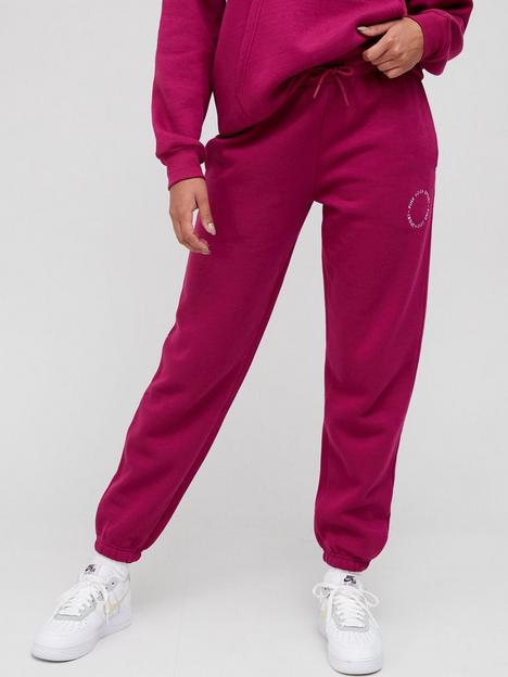 pink-soda-logo-essentials-joggers-raspberry