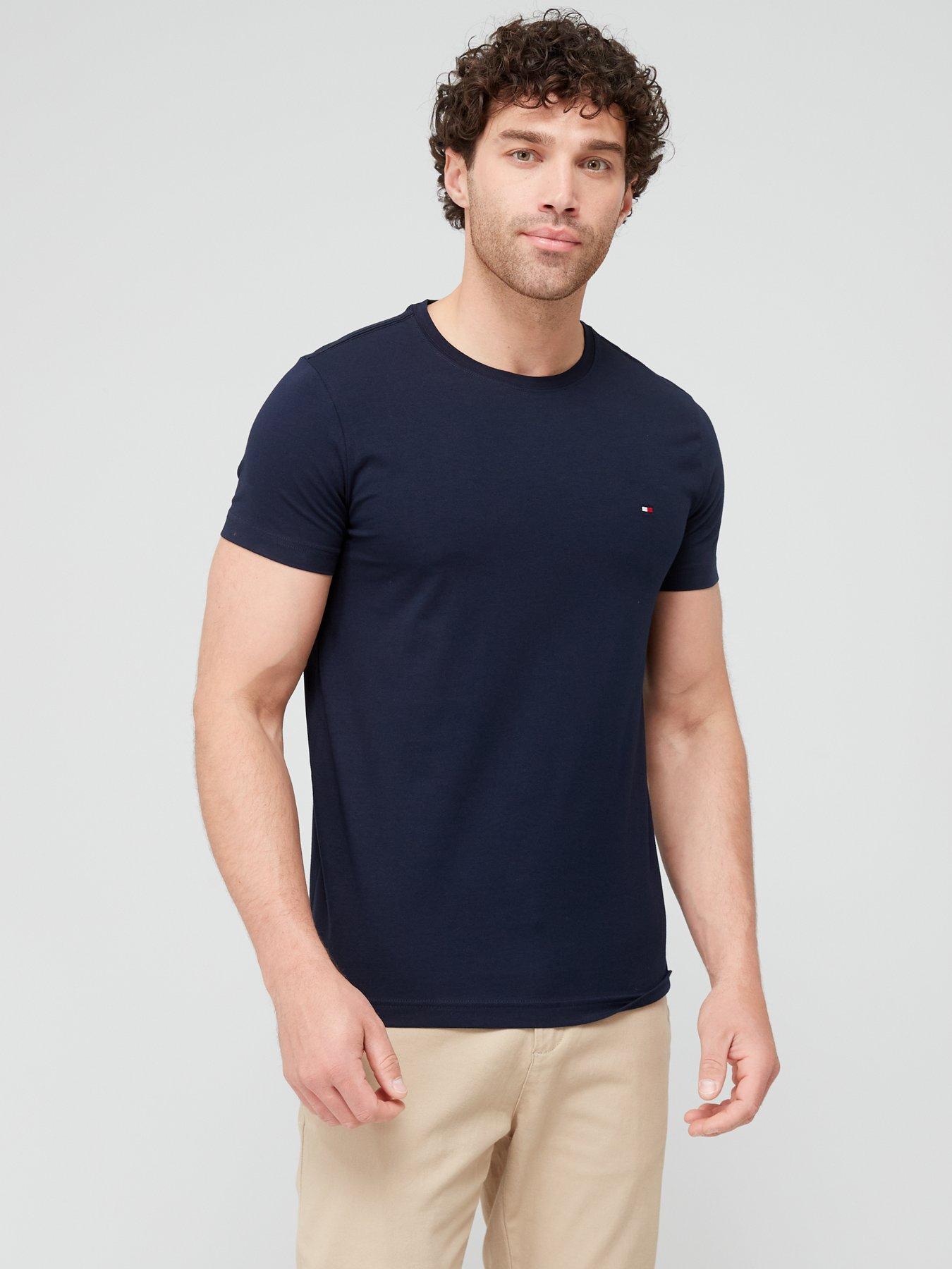 Tommy Hilfiger Core Stretch Slim Fit T-Shirt - Navy