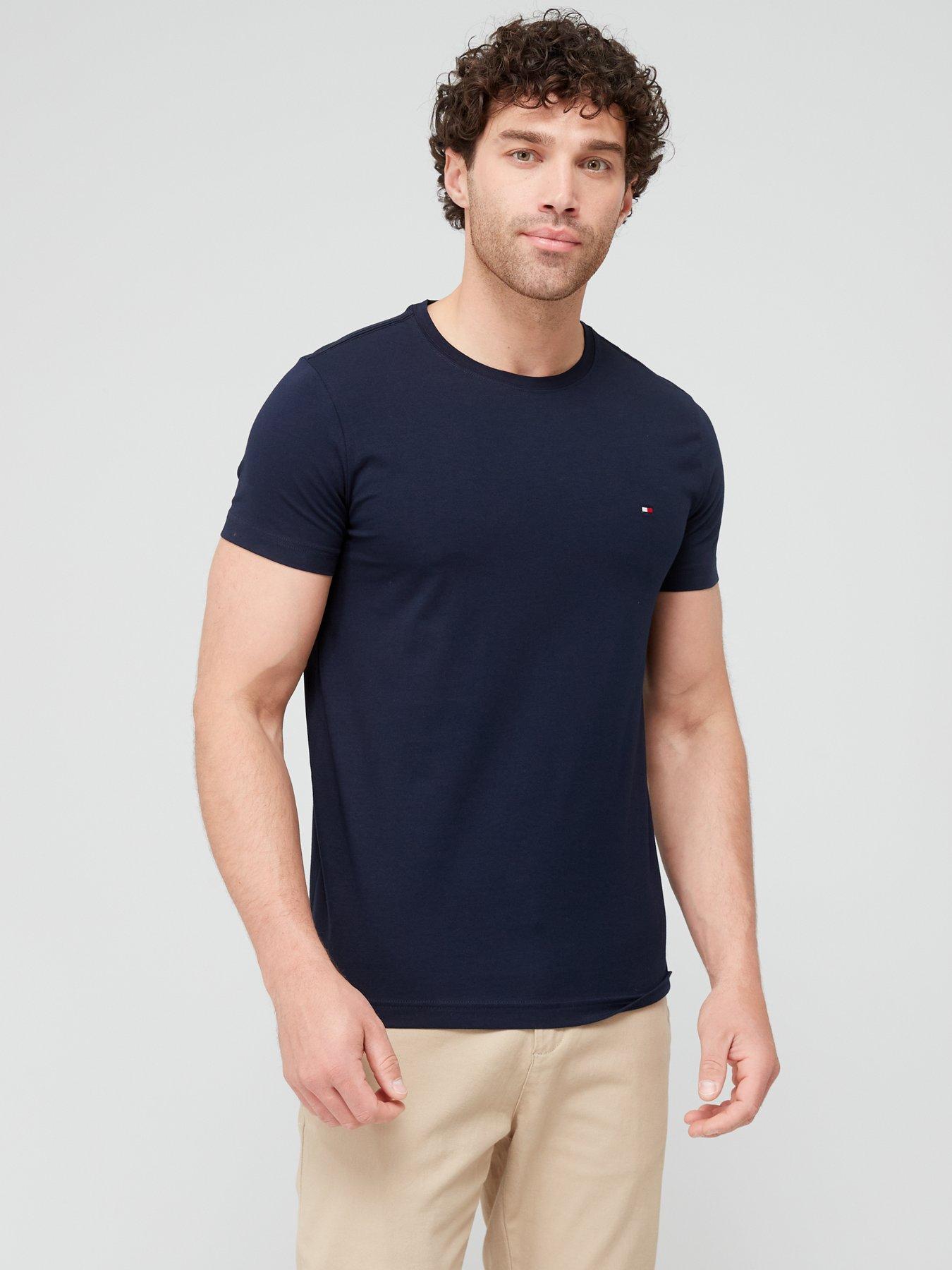 undefined Core Stretch Slim Fit T-Shirt - Navy