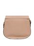  image of pure-luxuries-london-coniston-small-flap-over-leather-crossbody-bag-pink