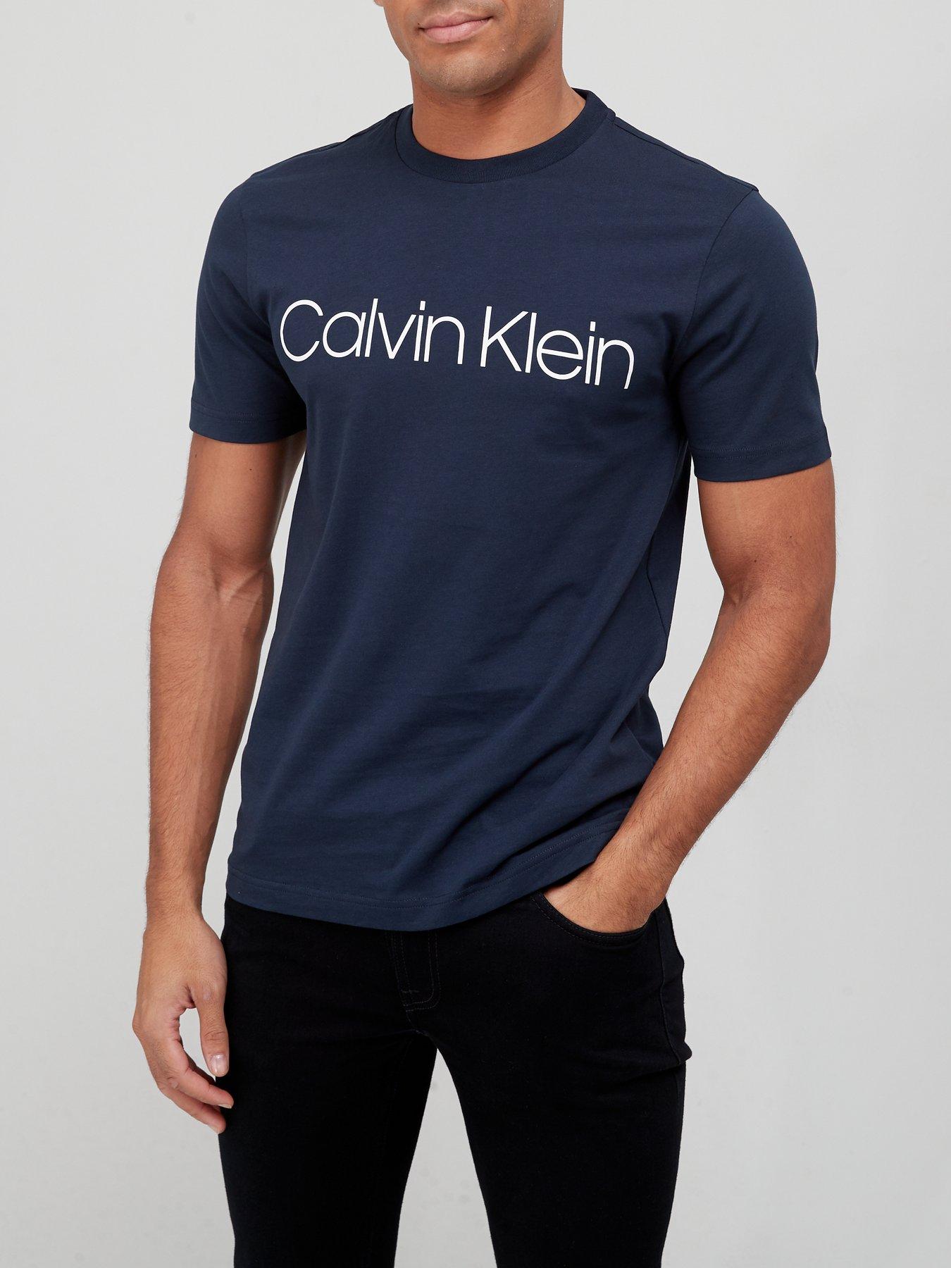Calvin klein navy blue t shirt new arrivals