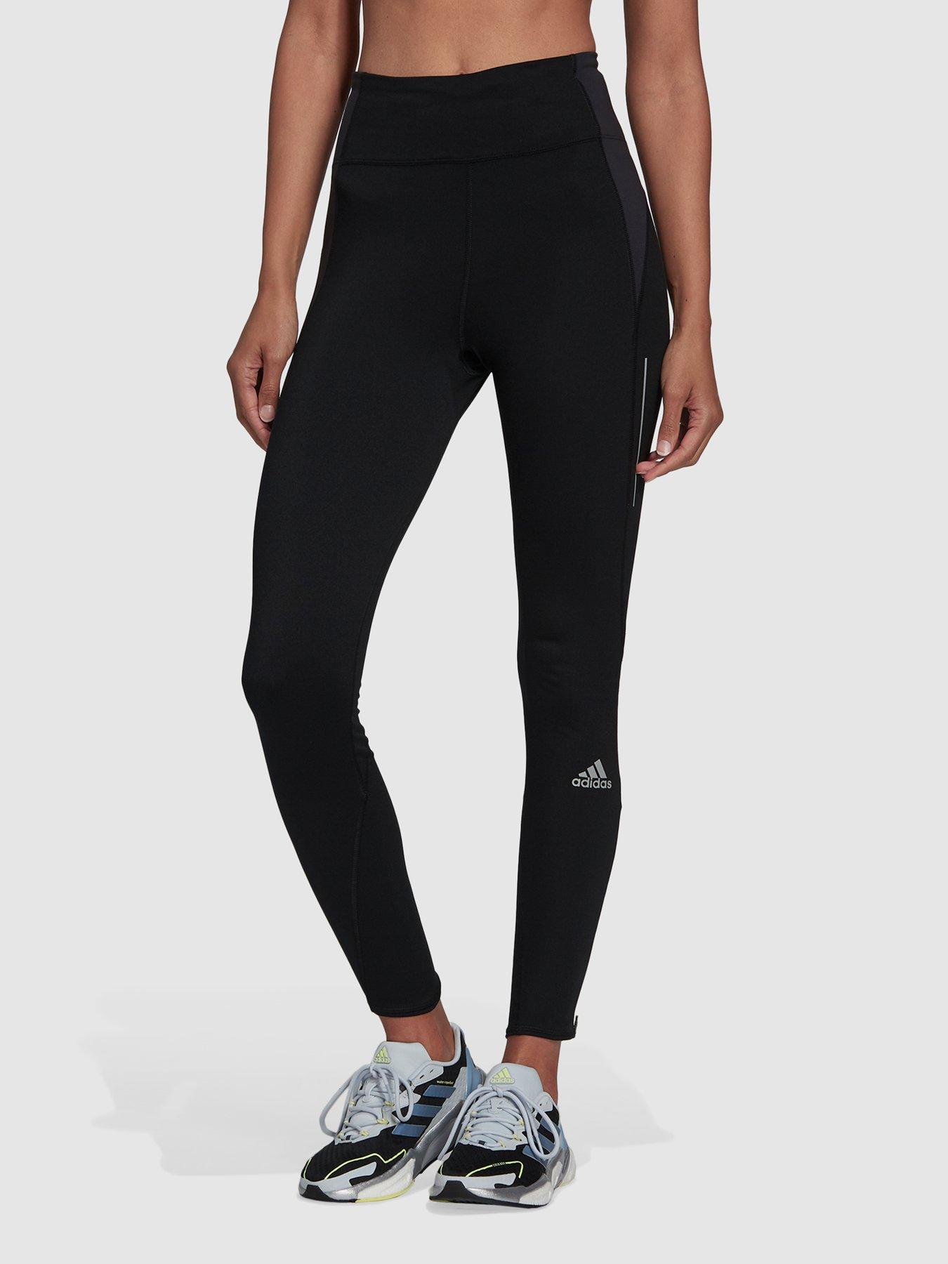 adidas Own The Running Womens Leggings - Black very.co.uk