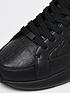 river-island-bubble-heel-monogram-lace-up-trainers-blackcollection