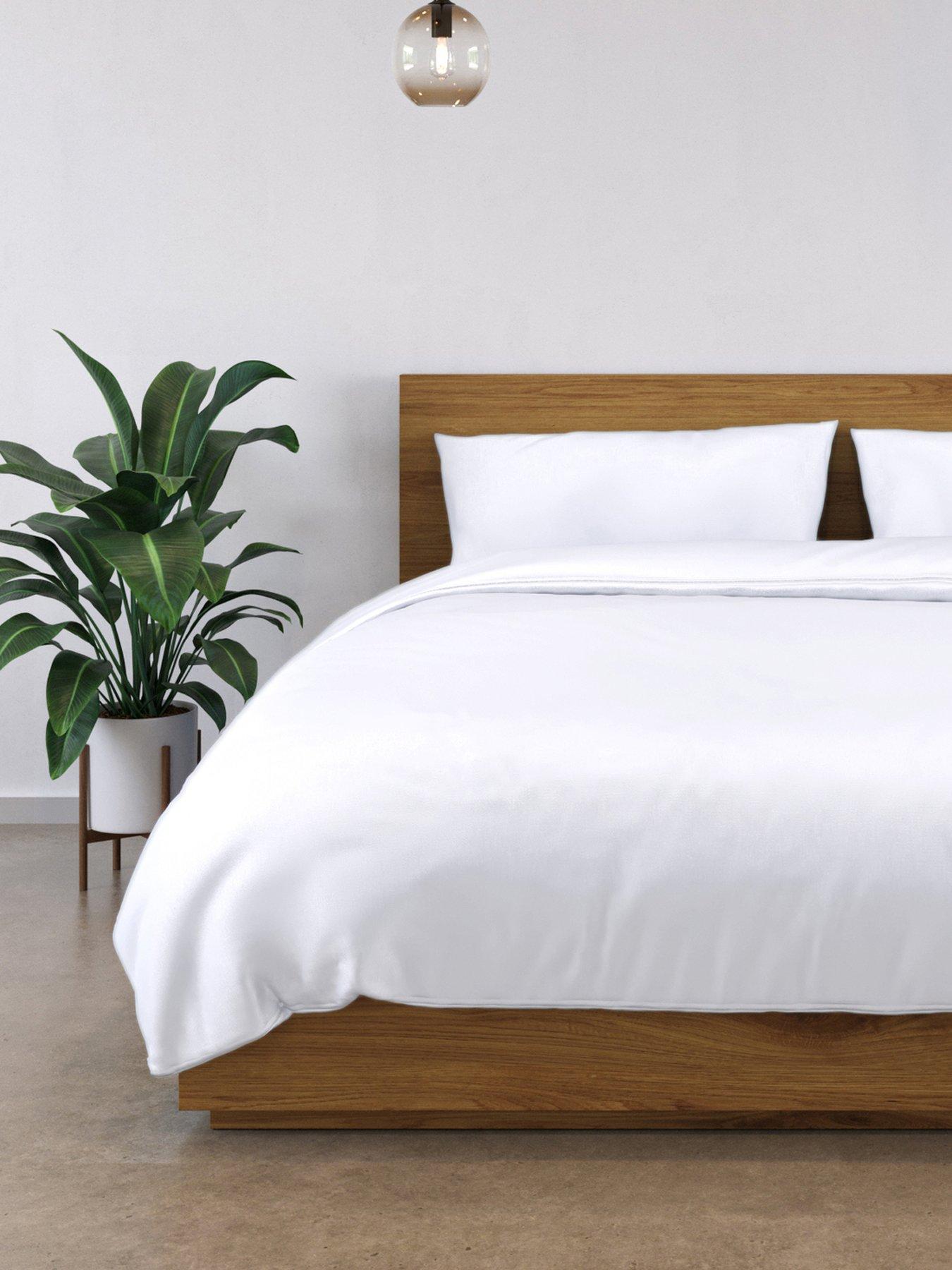 Panda London 100% Bamboo Pillowcase Pair - Pure White