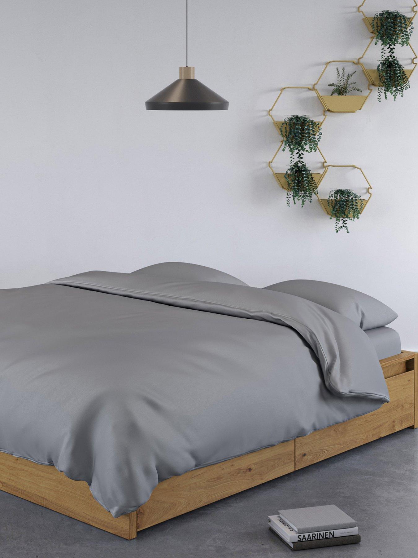 Panda London 100% Bamboo Duvet Cover - Pure White