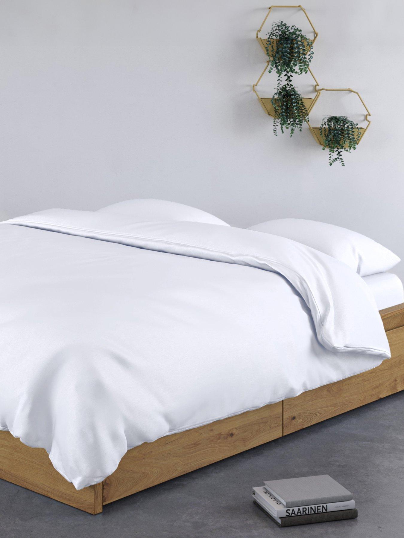 Panda London 100% Bamboo Duvet Cover - Pure White