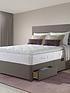  image of sealy-activ-react-geltex-2200-pocket-pillow-top-divan-bed-with-storage-options--nbspmedium